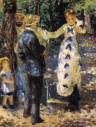 Pierre-Auguste Renoir The Swing oil on canvas